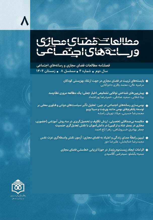 مطالعات فضای مجازی و رسانه‌های اجتماعی